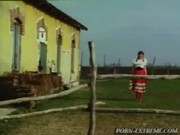 Русское порно в деревне на сеновале
